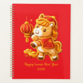 Lunar new year horse planer (Vorderseite)