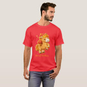 Lunar New Year Horse: Red Lantern T-Shirt (Vorne ganz)