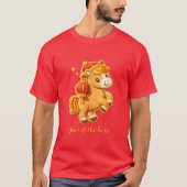 Lunar New Year Horse: Red Lantern T-Shirt (Vorderseite)