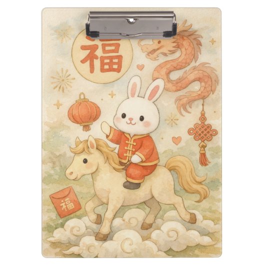 Lunar new year klemmbrett (Vorderseite)