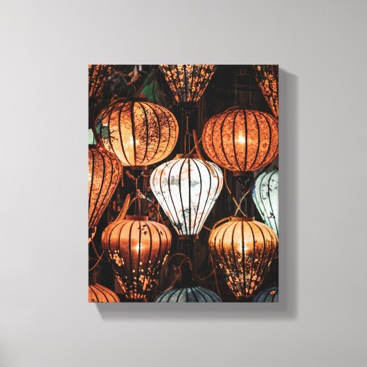 Lunar New Year Lantern Leinwanddruck (Vorderseite)