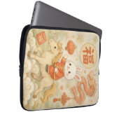 Lunar new year laptopschutzhülle (Vorne Rechts)