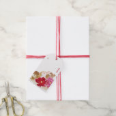 Lunar New Year Luxus White & Gold Rabbit Geschenkanhänger (Mit Garn)