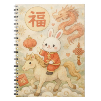 Lunar new year notizblock