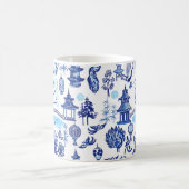 Lunar New Year Rabbit Chinoiserie Tasse (Mittel)