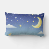 Lunar Night Sky Cushion Lendenkissen (Rückseite)