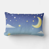 Lunar Night Sky Cushion Lendenkissen (Vorderseite)