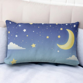 Lunar Night Sky Cushion Lendenkissen