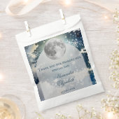 Lunar Night Sky Wedding Geschenktütchen (Ausgeschnitten)