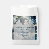 Lunar Night Sky Wedding Geschenktütchen (Vorderseite)