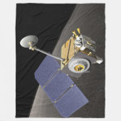 LUNAR ORBITOR FLEECEDECKE (Vorderseite)