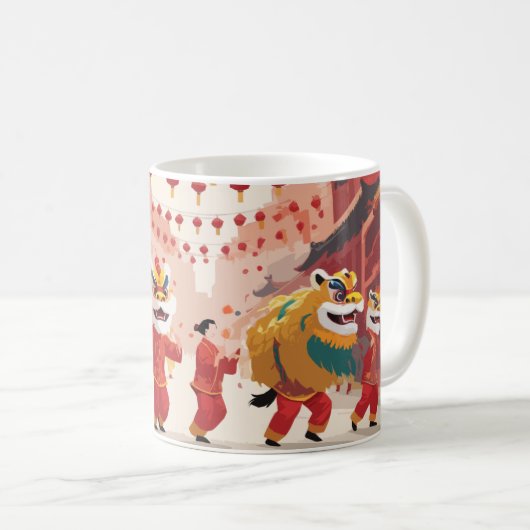 Lunar Parade Tasse (VorderseiteRechts)