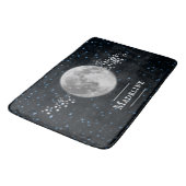 Lunar Personalisiert Bath Mat Badematte (Schrägansicht)