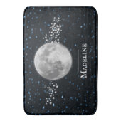 Lunar Personalisiert Bath Mat Badematte (Vorderseite Vertikal)