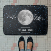 Lunar Personalisiert Bath Mat Badematte