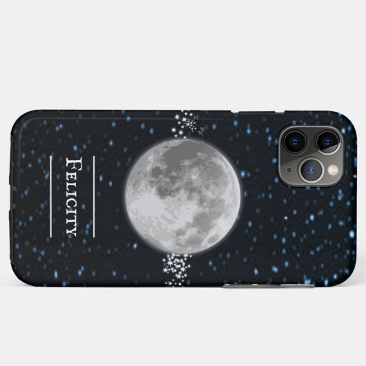 Lunar Personalisiert Case-Mate iPhone Case (Rückseite (Horizontal))