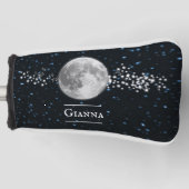 Lunar Personalisiert Golf Head Cover Headcover (Vorderseite)