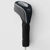 Lunar Personalisiert Golf Head Cover Headcover (angewinkelt)