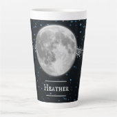Lunar Personalisiert Latte Tasse (Vorderseite)
