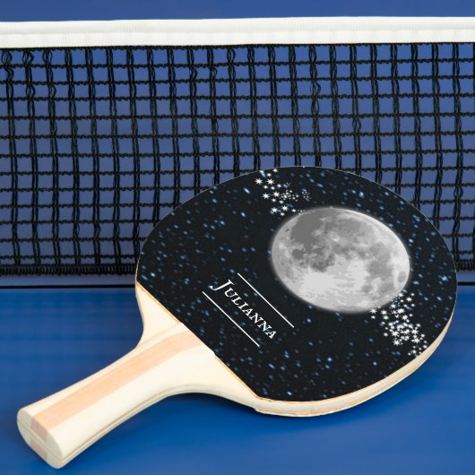 Lunar Personalisiert Ping Pong Paddle Tischtennis Schläger (InSitu)