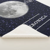 Lunar Personalisiert Sherpa Blanket Sherpadecke (3/4)