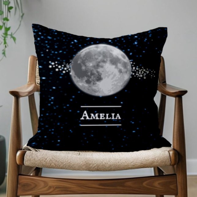 Lunar Personalisiert Throw Kissen (Lunar Personalized Throw Pillow)