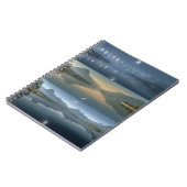 Lunar Phases Mountain Lake Notebook Notizblock (Linke Seite)