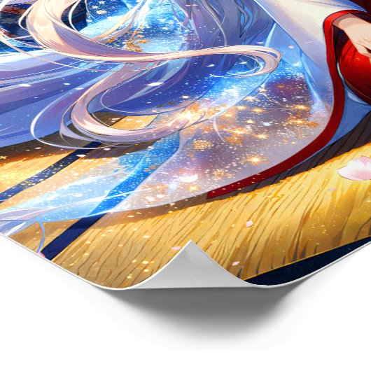 Lunar Princess Under Cheroms Poster (Ecke)