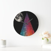 Lunar Prism Große Wanduhr (Zuhause)