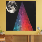 Lunar Prism Leinwanddruck (Insitu (Wohnzimmer))