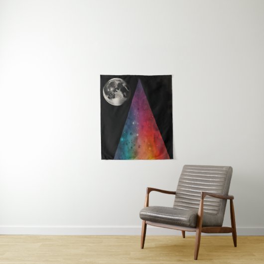 Lunar Prism Wandteppich (Beispiel)