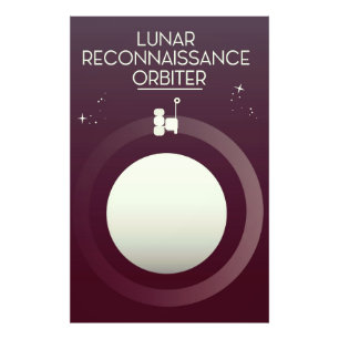 Lunar Reconnaissance Orbiter Fotodruck