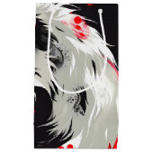 Lunar Red White Wolf Kleine Geschenktüte (Vorderseite)