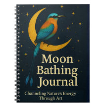 Lunar Ritual Spiral Notebook