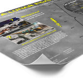 Lunar Road Anomoly Poster (Ecke)