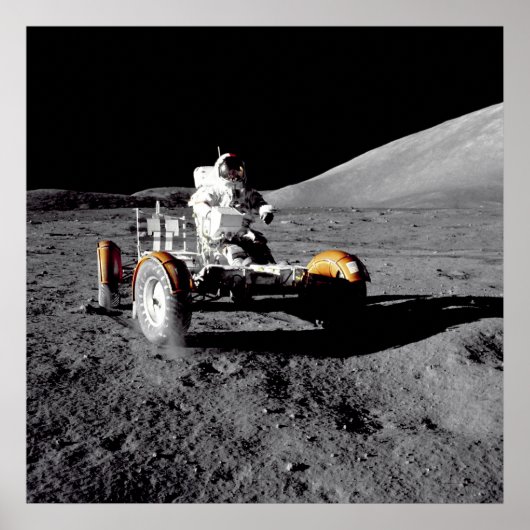 Lunar Rover, Apollo 17 Poster (Vorne)
