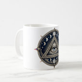Lunar Silver Eye Kaffeetasse (Vorderseite Links)