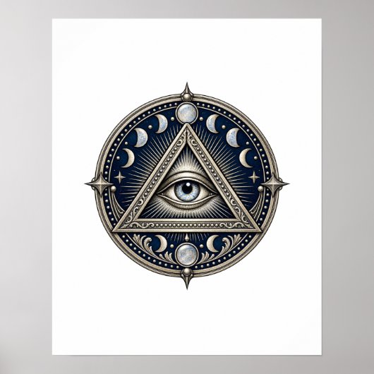 Lunar Silver Eye Poster (Vorne)