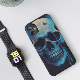 Lunar Skull Drip - Künstlerisch Case-Mate iPhone Hülle
