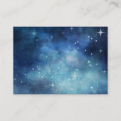 Lunar Sky Full Moon Celestiding Zeitplan Begleitkarte (Rückseite)