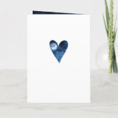 Lunar Sky Full Moon Celestie Wedding Zeremonie Programm (Rückseite)