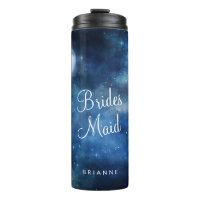 Lunar Sky Full Moon Personalisiert Bridesmaid