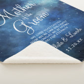 Lunar Sky Moon zur Mutter des Groom Zitats Sherpadecke (3/4)