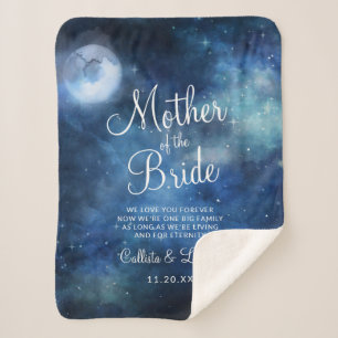 Lunar Sky Moon zur Mutter des Zitats der Braut Sherpadecke