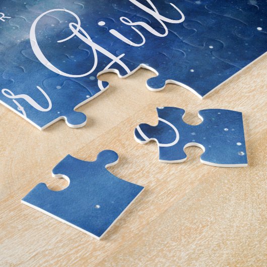 Lunar Sky Vollmond unser Blumenmädchen Vorschlag Puzzle (Seite)