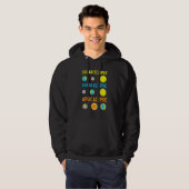 Lunar Solar Eclipse and Apokalypse Funny Science Hoodie (Vorne ganz)
