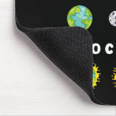 Lunar Solar Eclipse Apokalypse Astronomie Nerd Sci Mousepad (Ecke)