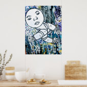 Lunar Splash Poster (Küche)