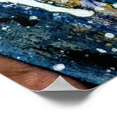 Lunar Splash Poster (Ecke)