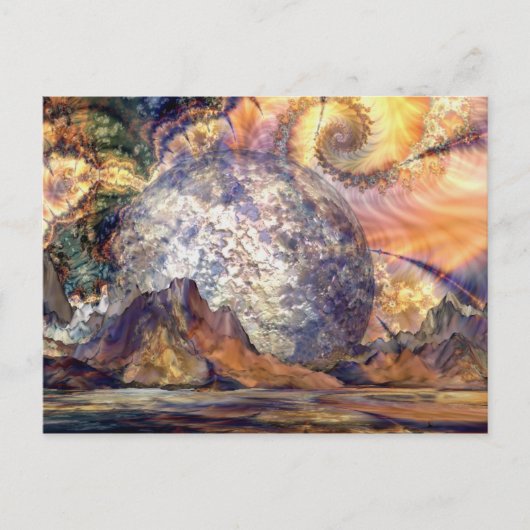 Lunar Storm Postkarte (Vorderseite)